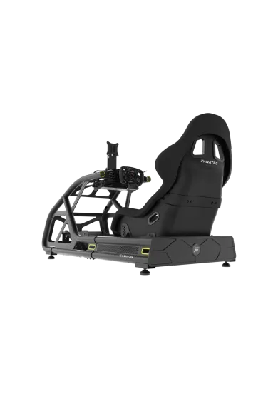 Fanatec ClubSport GT Cockpit Black rear left side view