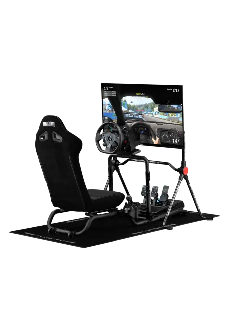 Next Level Racing RC Foldable Simulator Cockpit z dodatkowymi akcesoriami