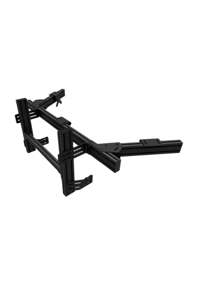 Recart Integrated Triple Monitor Stand MTS-A rear view