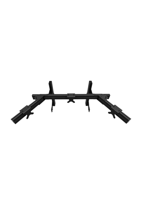 Recart Integrated Triple Monitor Stand MTS-A central view