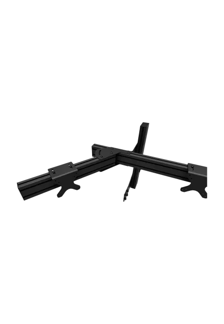 Recart Integrated Triple Monitor Stand MTS-A zoomed view