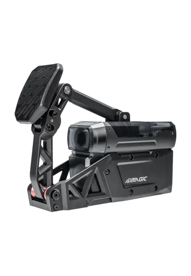 Simagic P-Active Pedal front side view