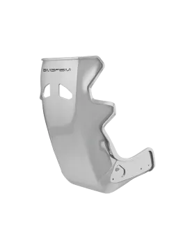 Simgasm Atlas GT Seat variant white-orange front side view 2
