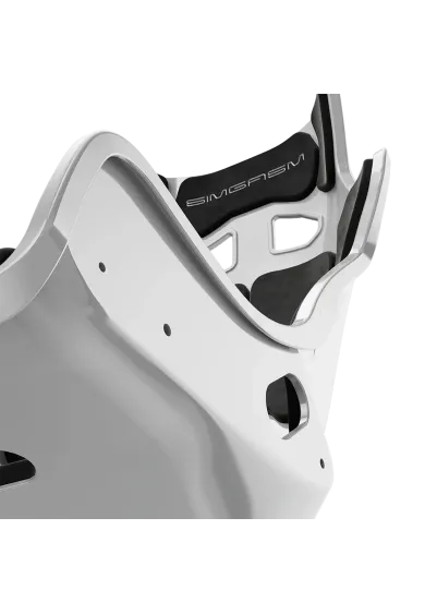 Simgasm Atlas GT Seat variant white-black bottom side view
