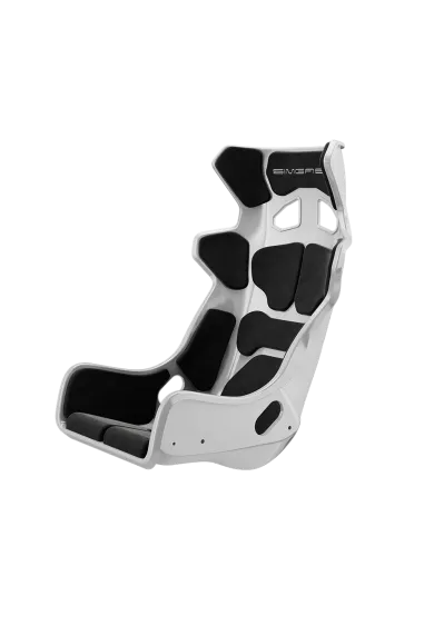 Simgasm Atlas GT Seat variant white-black front side view