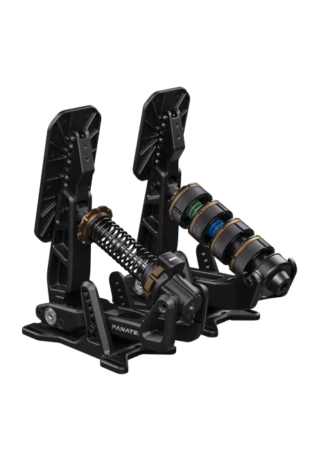 Fanatec Podium Pedals Sport widok od tyłu z prawej strony
