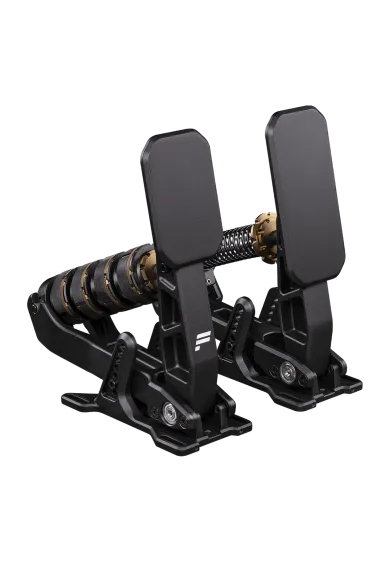 Fanatec Podium Pedals Sport widok od przodu z lewej strony