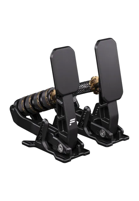 Fanatec Podium Pedals Sport widok od przodu z lewej strony