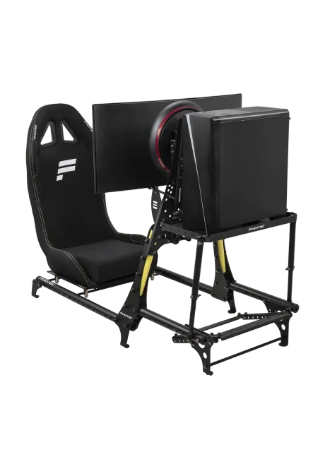 Fanatec CSL Kokpit Półka na PC sposób montażu
