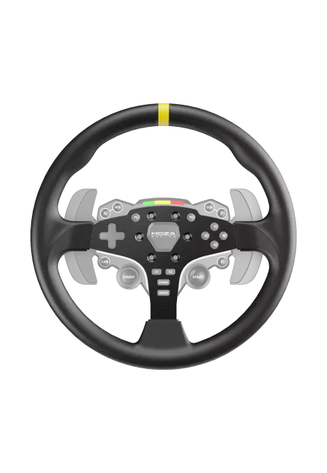 12-inch Round Wheel Mod for MOZA ES simline.eu 
