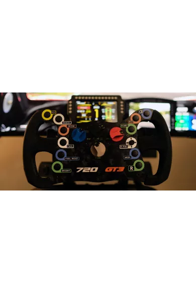 Simline 720s GT3 – a replica of the McLaren 720S GT3 steering wheel for racing simulators