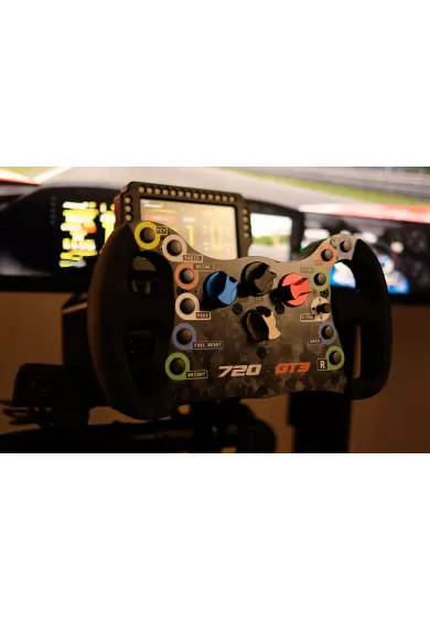 Simline 720s GT3 – a replica of the McLaren 720S GT3 steering wheel for racing simulators