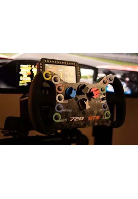Simline 720s GT3 – a replica of the McLaren 720S GT3 steering wheel for racing simulators