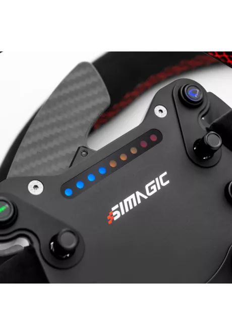 Simagic GTS Skórzana kierownica okrągła simracingowa