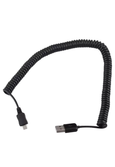 Spiral/Coil cable Micro USB simline.eu 
