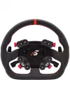Simagic GT Pro Hub(K) D-Shape Leather front view