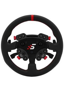Simagic GT Pro Hub(K) Round Leather front view