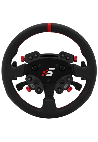 Simagic GT Pro Hub(K) Round Leather front view