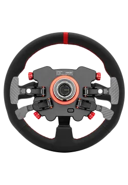 Simagic GT Pro Hub(K) Round Leather front view 2