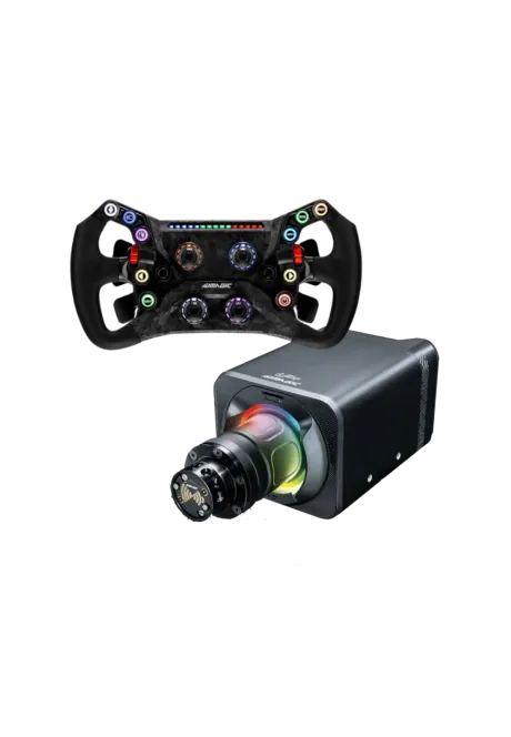 simline.euSIMAGIC ALPHA EVO + GT NEO BundleSimagicSimagic Alpha EVO + GT NEO to zestaw łączący mocną bazę Alpha EVO o mocy 12 Nm z lekką i ergonomiczną kierownicą GT NEO. Świetny wybór dla torowych kierowców i fanów VR.



