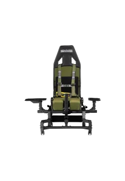 Next Level Racing Cockpit Boeing Flight Simulator Military front view