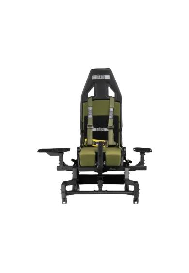 Next Level Racing Kokpit Boeing Flight Simulator Military widok od przodu