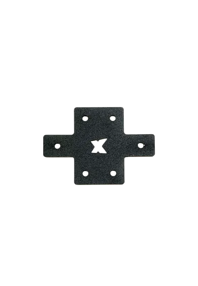 SimXPro 2x Płyta łącząca krzyżakowa 3mm - 40-80 - Czarna simline.eu 