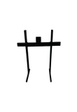 SimXPro Single Screen stand tiltable - VESA 100x200