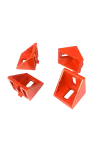 SimXPro 4x Kątownik - 40x40 Czerwony