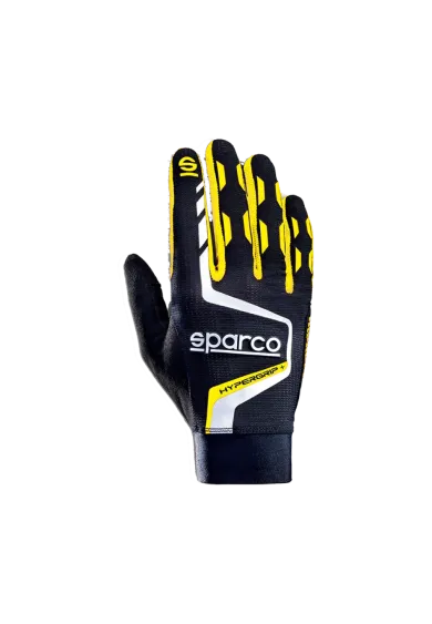 Sparco Hypergrip+ Gloves Yellow