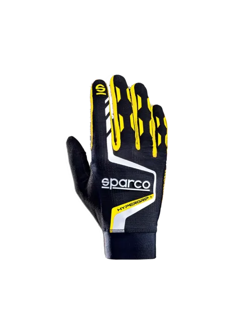 Sparco Hypergrip+ Gloves Yellow