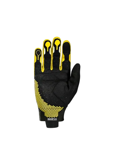 Sparco Hypergrip+ Gloves Yellow