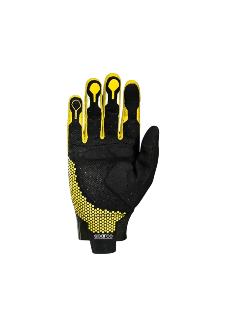 Sparco Hypergrip+ Gloves Yellow