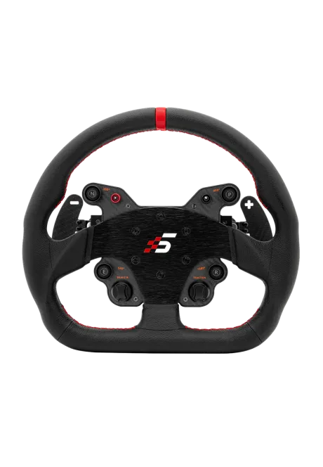 Simagic GT1-D Skórzana widok od przodu