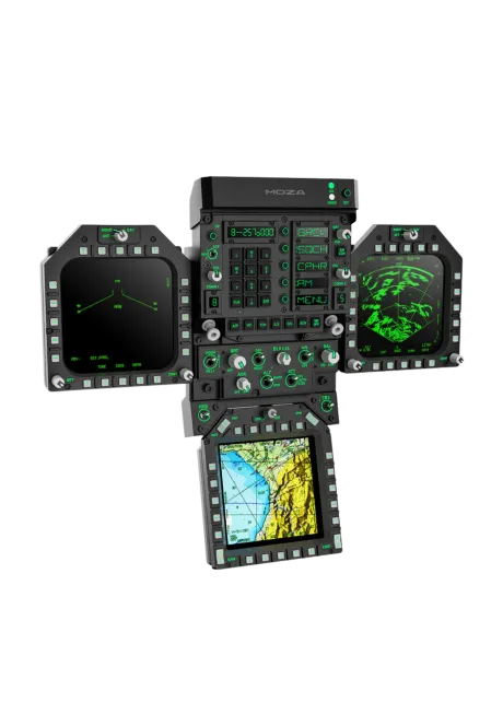 Moza FMP18 Bundle front left view