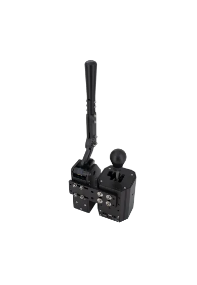 VNM Shifter & Handbrake Plate rear view with two products combined