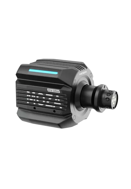 Moza R16 ULTRA front view left side
