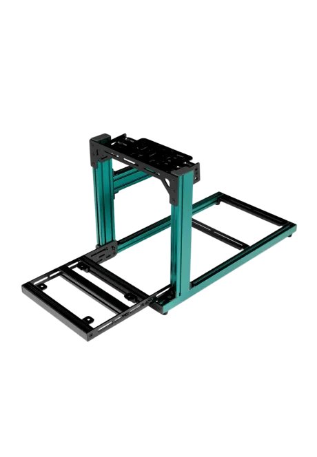 Simgasm Hobby Green bottom mount front view