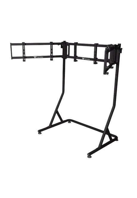 Thermaltake Triple Stand Pro czarny widok od  przodu