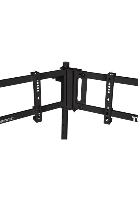Thermaltake Triple Stand Pro czarny zbliżenie na zawias