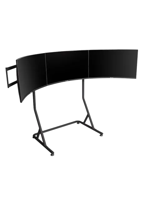 Thermaltake Triple Stand Pro czarny przykładowe monitory