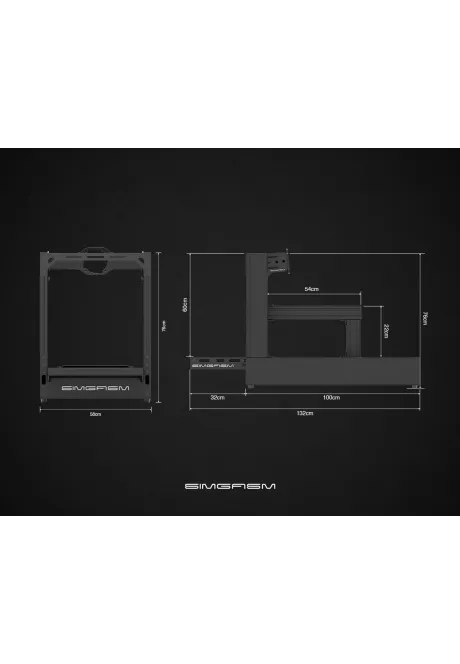 Simgasm Pro Biały wymiary