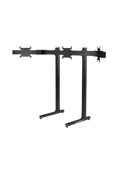 Simgasm Apex Triple Monitor Stand front view right side