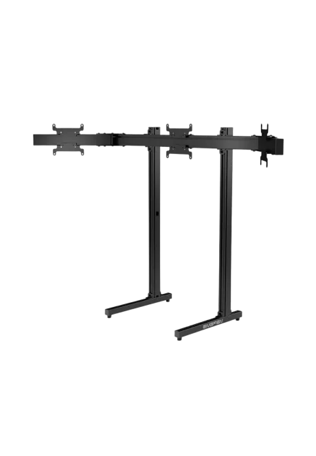 Simgasm Apex Triple Monitor Stand front view right side