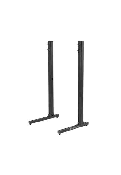 Simgasm Apex Monitor Stand Legs black front view right side