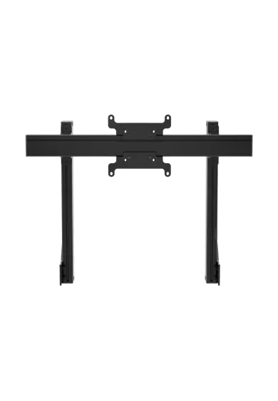 Simgasm Apex Integrated Monitor Stand black front view