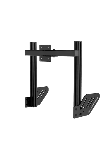 Simgasm Core Integrated Monitor Stand black front right view