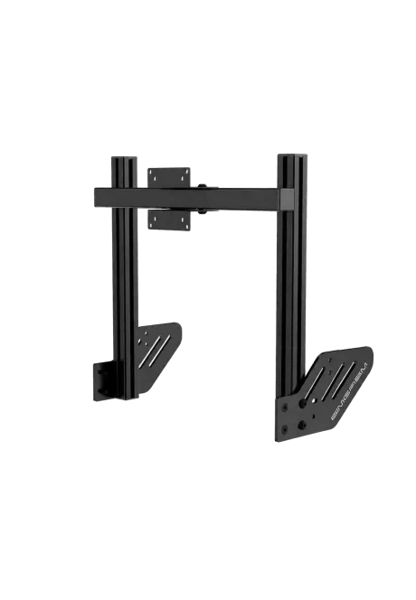 Simgasm Core Integrated Monitor Stand black front right view