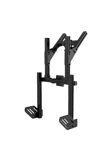 Simgasm Core Integrated Dual Monitor Stand rear view