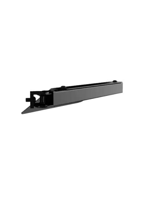 Keyboard swivel mount rear view